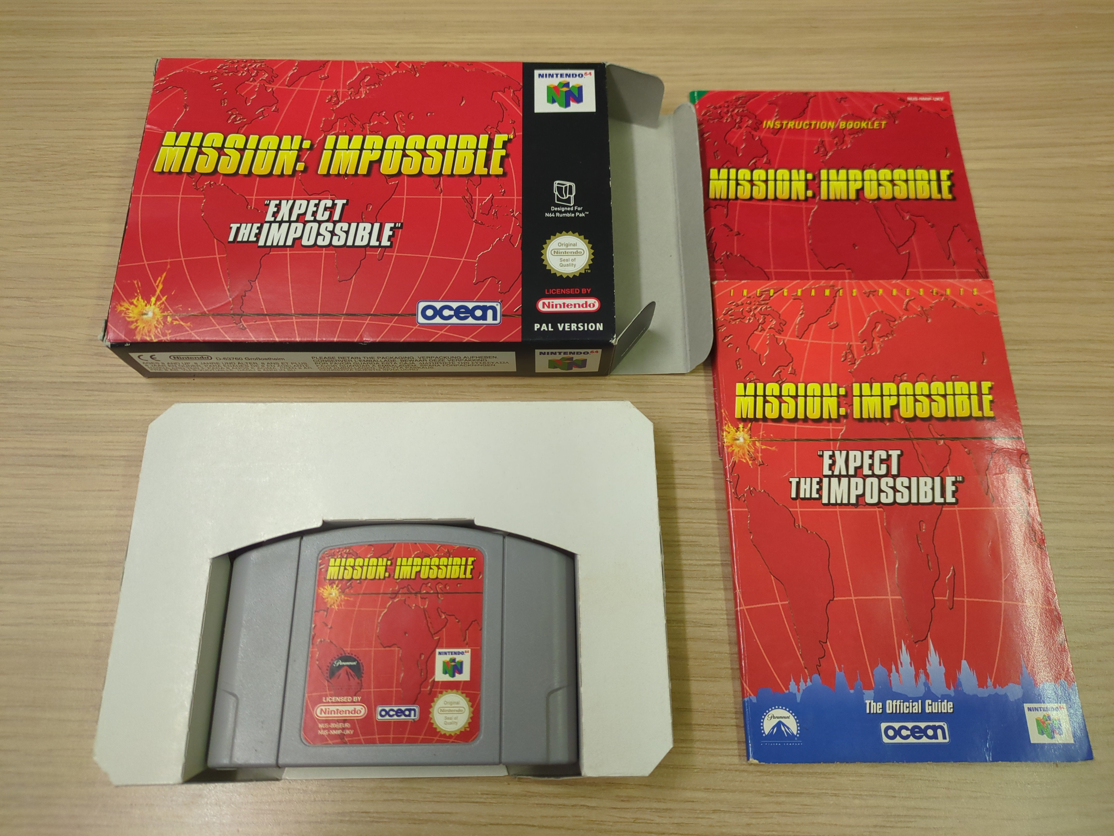 Mission Impossible Nintendo N64 Boxed Mission Impossible Nintendo N64 Boxed